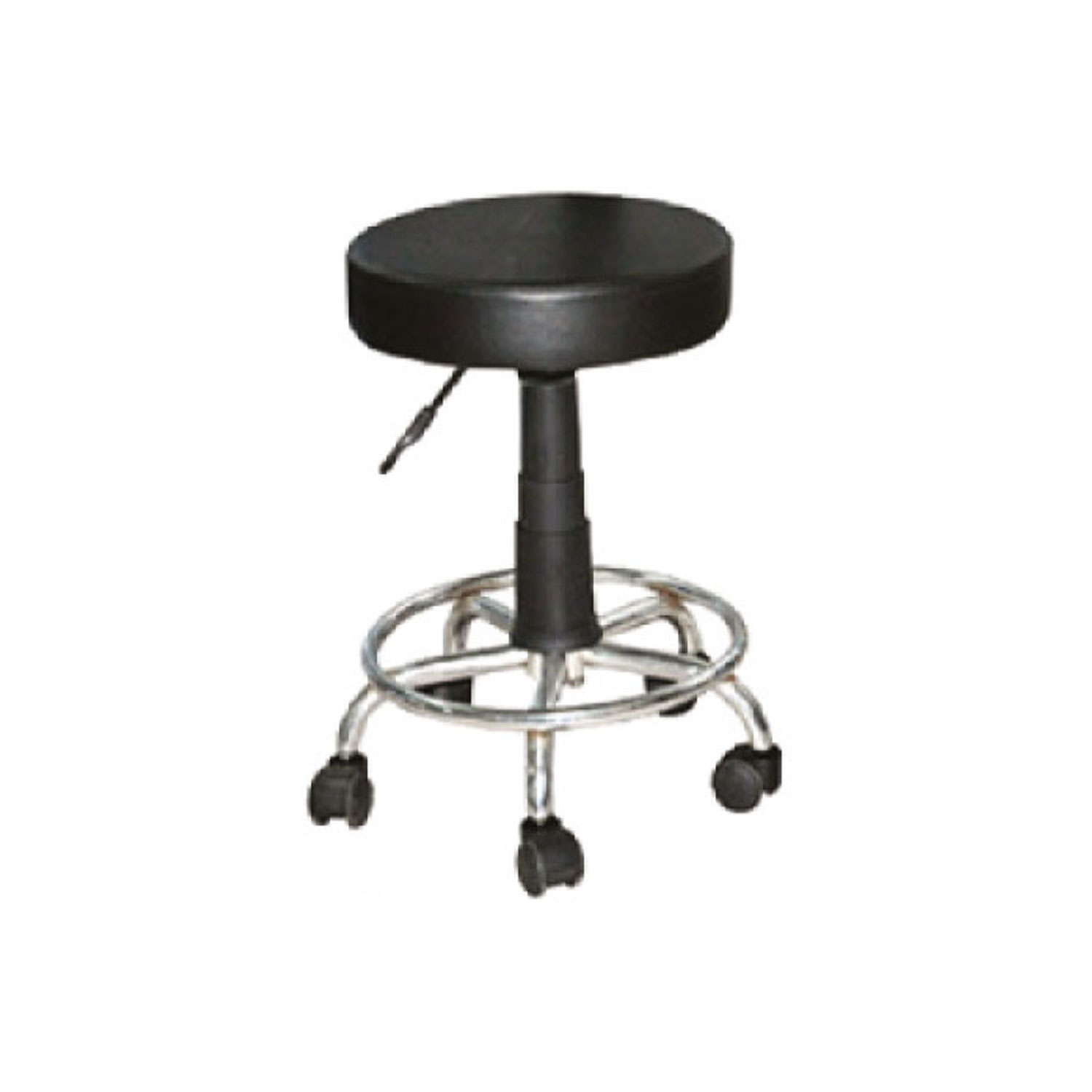 Hydraulic-Stool-with-Cushioned-Top-HWE-03